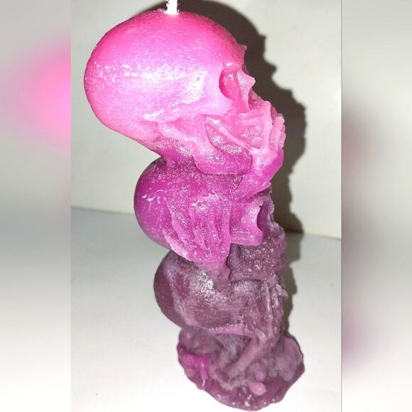 Hand crafted limited edition speak no evil hear no evil see no evil candle from - Picture 4 of 6